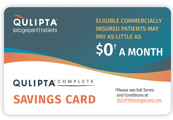 QULIPTA® savings card